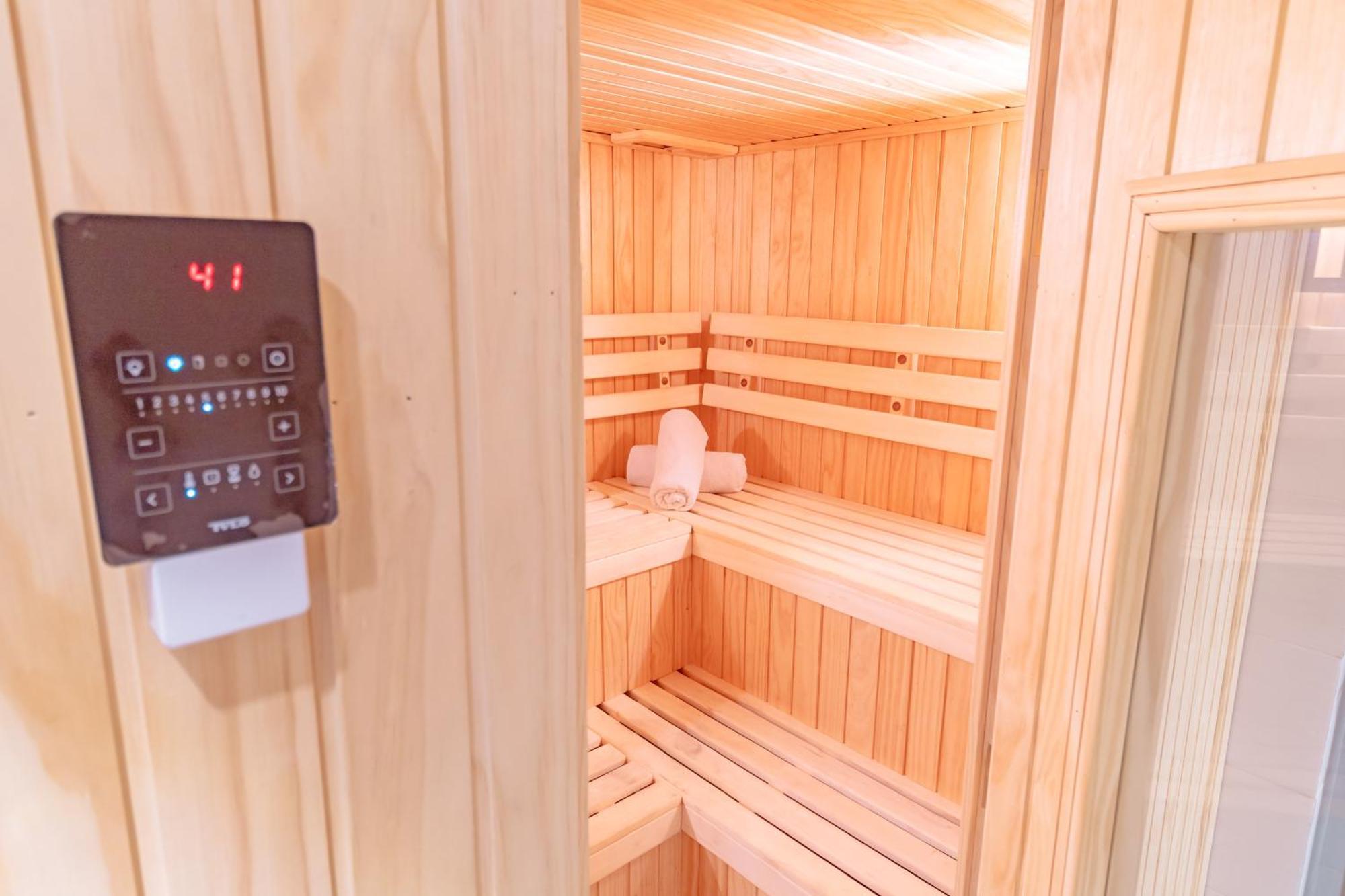 Hotel Gavina Costa Mar Iquique Zewnętrze zdjęcie A modern Finnish sauna
